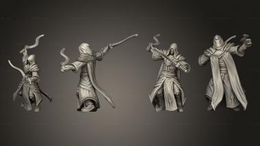 Military figurines paratrooper 14 3d model
