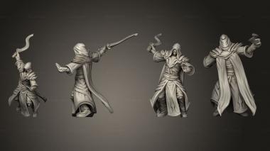 Military figurines paratrooper 15 3d model