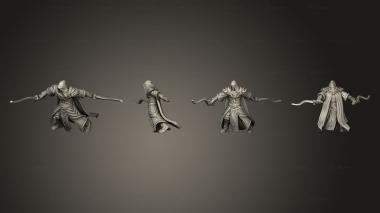Military figurines paratrooper 17 3d model