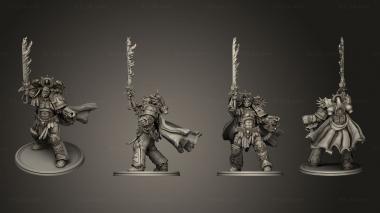 Military figurines paratrooper 24 3d model