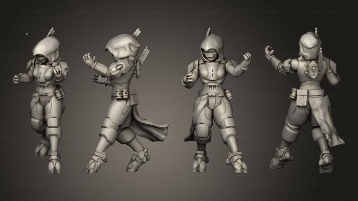 Military figurines (Pemdas Assault Rifle 05, STKW_10877) 3D models for cnc
