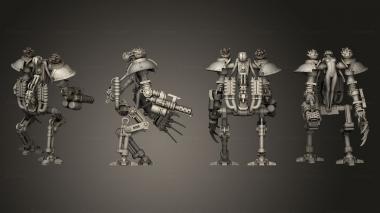 Military figurines Penitent Engine 3d model