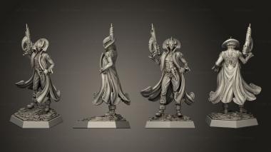 Military figurines Petaloid 3d model