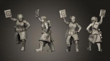 Military figurines petitioner 3d model