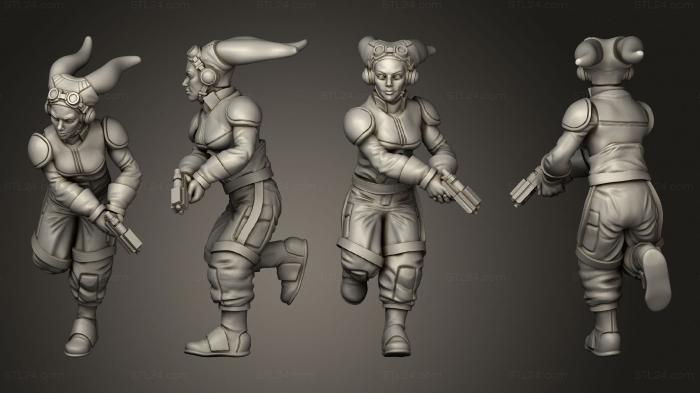 Military figurines (Phantom Leader, STKW_10883) 3D models for cnc