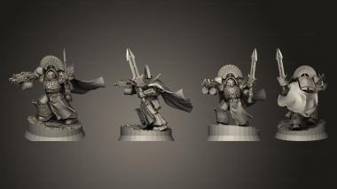 Military figurines phoenix guardians emperor children terminator 3d model