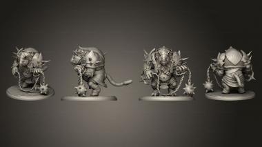 Military figurines Pigserker Large v 3 3d model