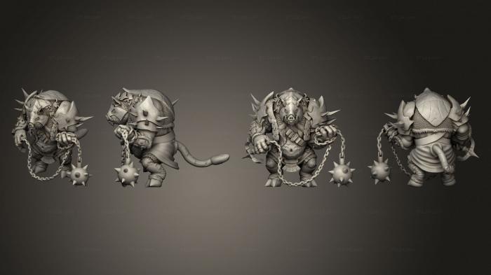 Military figurines (Pigserker Large, STKW_10898) 3D models for cnc