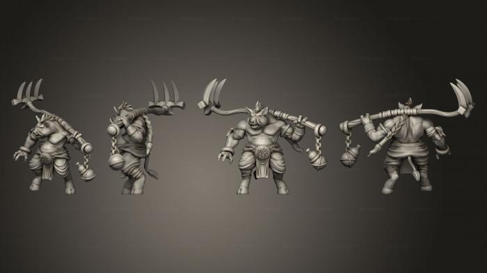 Military figurines (Pigsy, STKW_10900) 3D models for cnc
