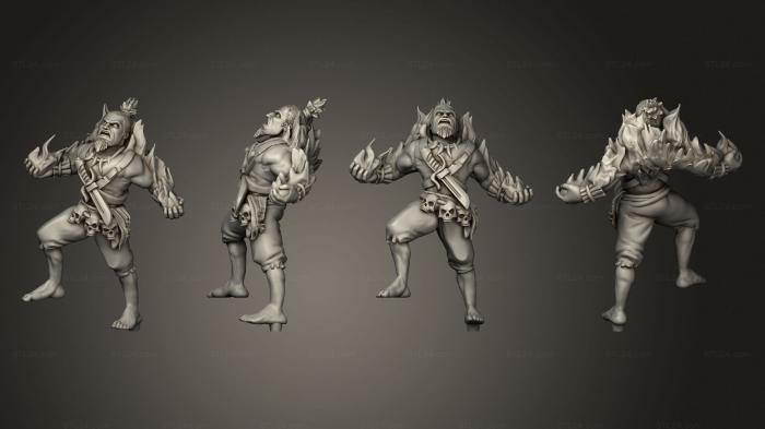 Military figurines (Pirate 06 Human Male, STKW_10922) 3D models for cnc