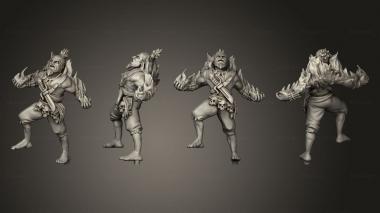 Military figurines Pirate 06 Human Male 3d model