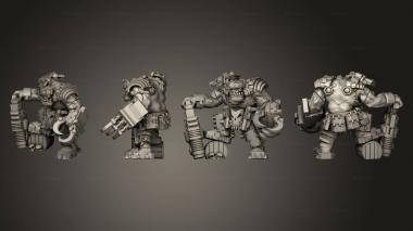 Military figurines Pirate boss B 3d model