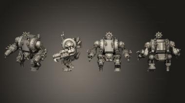 Military figurines Pirate Broozer Klaw Walker A 3d model