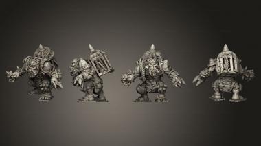 Military figurines Pirate of the orc bay 01 3d model