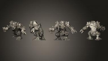 Military figurines Pirate of the orc bay 03 3d model