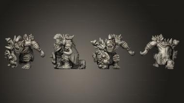 Military figurines Pirate of the orc bay 05 3d model