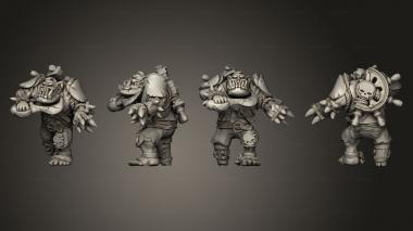 Military figurines Pirate of the orc bay 06 3d model