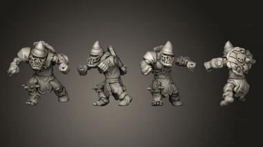 Military figurines Pirate of the orc bay 09 3d model