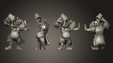 Military figurines Pirate of the orc bay 11 3d model