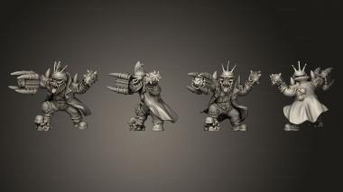 Military figurines Pirate of the orc bay 14 3d model