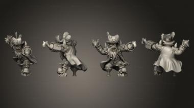 Military figurines Pirate of the orc bay 15 3d model
