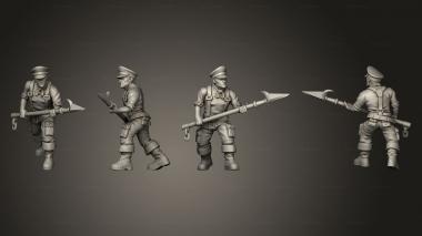 Military figurines Pirate Sailor 2 01 3d model