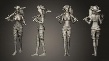 Military figurines Pirate Striker Veteran 3d model