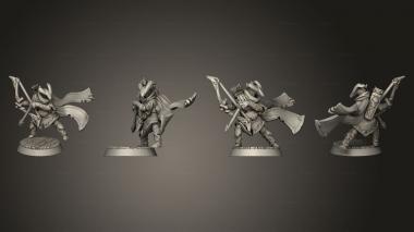 Military figurines Plazmoid Archer 3d model