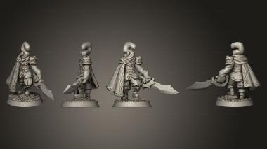 Military figurines Plazmoid Knight 3d model