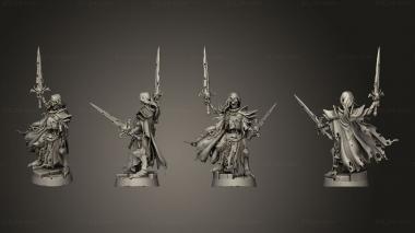 Military figurines PM Base cult Minis 002 3d model