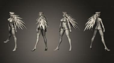 Military figurines poison sf 3d model