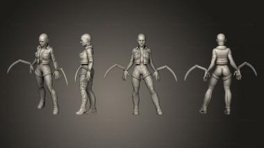 Military figurines polissandra 3 3d model