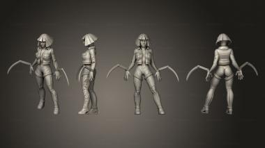 Military figurines polissandra 4 3d model
