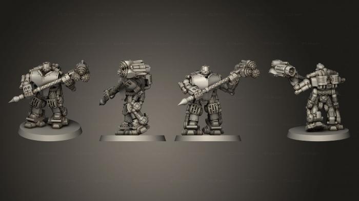 Military figurines (Praefecti Warsuit  01, STKW_11057) 3D models for cnc