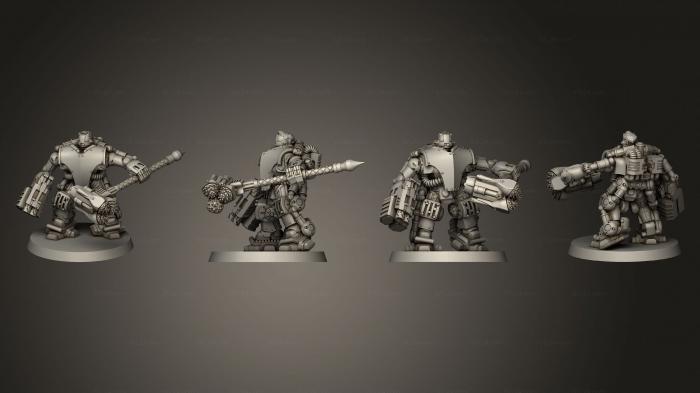 Military figurines (Praefecti Warsuit  02, STKW_11058) 3D models for cnc