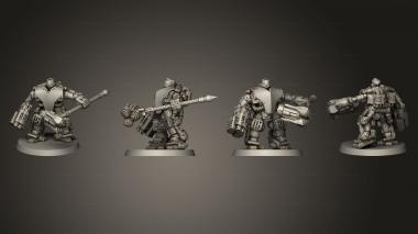 Military figurines Praefecti Warsuit  02 3d model