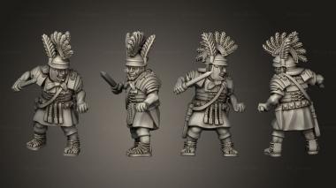 Military figurines PRAETORIAN B 3d model