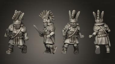 Military figurines PRAETORIAN D 3d model