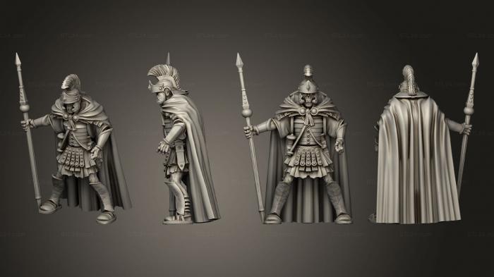 Military figurines (PRAETORIAN PILLUM 1, STKW_11068) 3D models for cnc