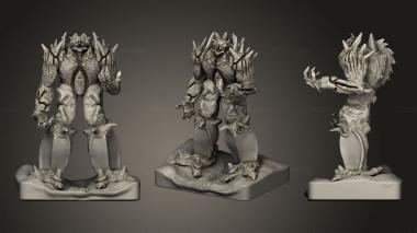 Military figurines Giant Earth Titan 3d model