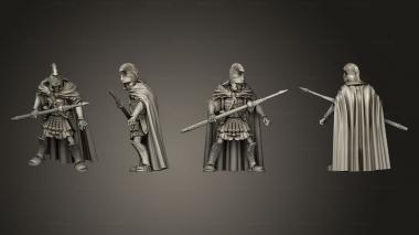 Military figurines PRAETORIAN PILLUM 3 3d model