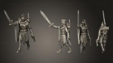 Military figurines Praetorian v 2 3d model