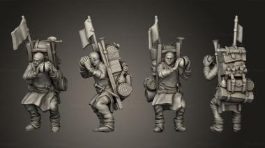 Military figurines PRE PATSY 3d model