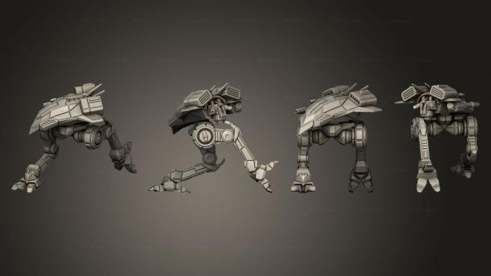 Military figurines (predator 06, STKW_11084) 3D models for cnc