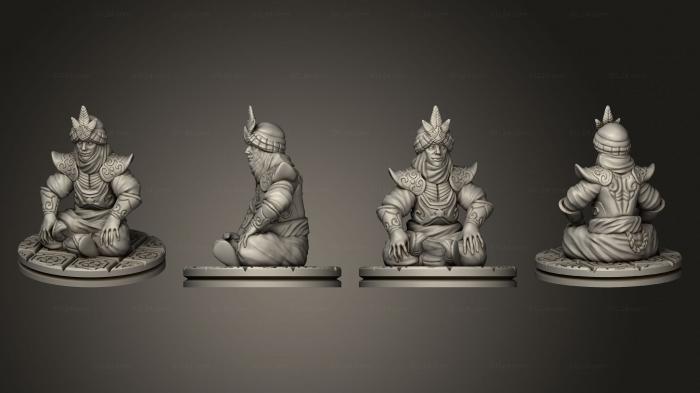 Military figurines (Prince Alu, STKW_11106) 3D models for cnc