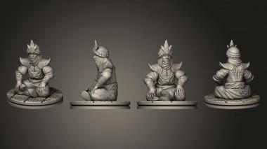 Military figurines Prince Alu 3d model