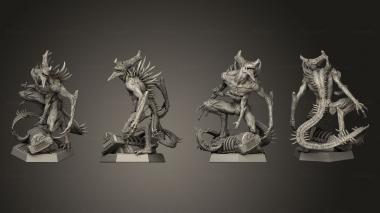 Military figurines Proto Osteotron 02 3d model