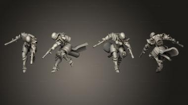Military figurines Proxy Seraphim 3d model