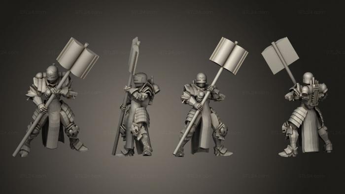 Military figurines (Proxy Sisters Command Retinue, STKW_11131) 3D models for cnc