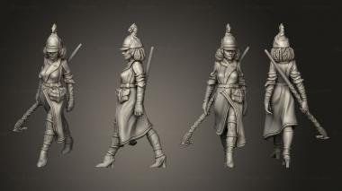 Military figurines Prudelia Cresent 1 3d model